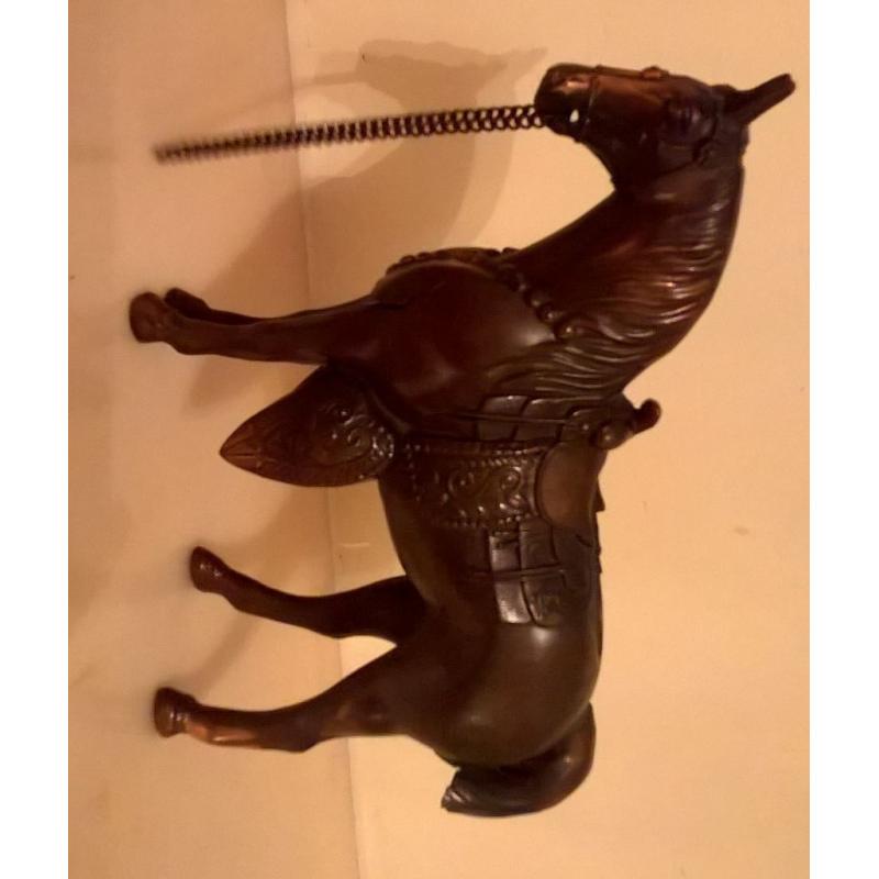 Bronze statue, Bronze figure, Small Bronze horse, Bronze figurine