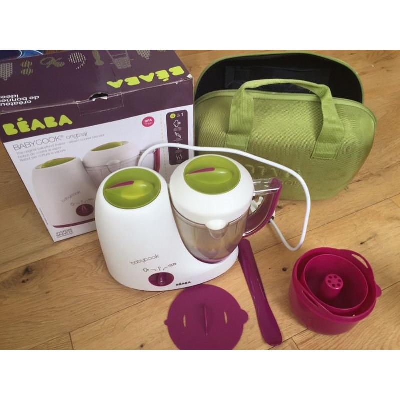 Beaba gipsy baby cook with additional carry bag and Rice insert