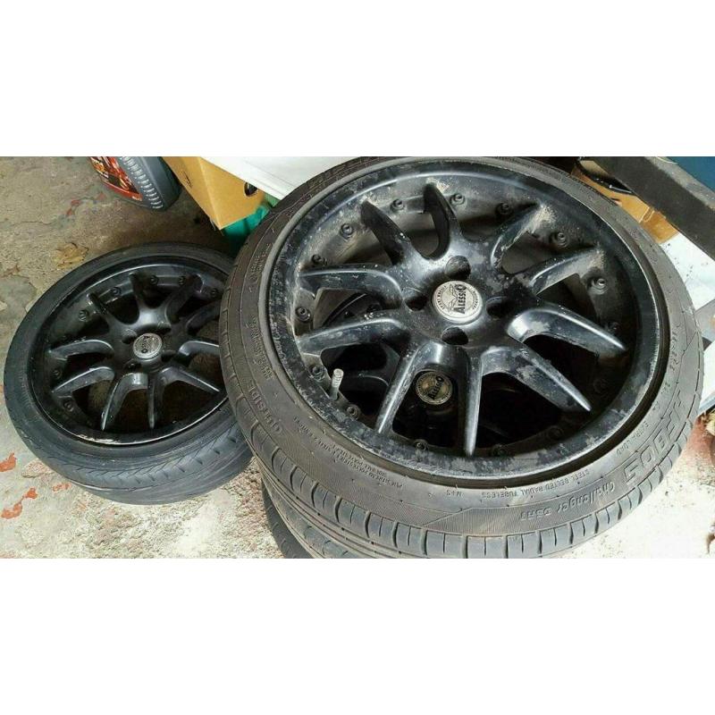 4 stud alloy wheels