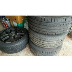 4 stud alloy wheels