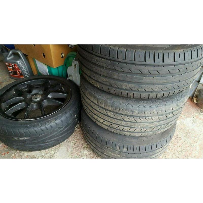 4 stud alloy wheels