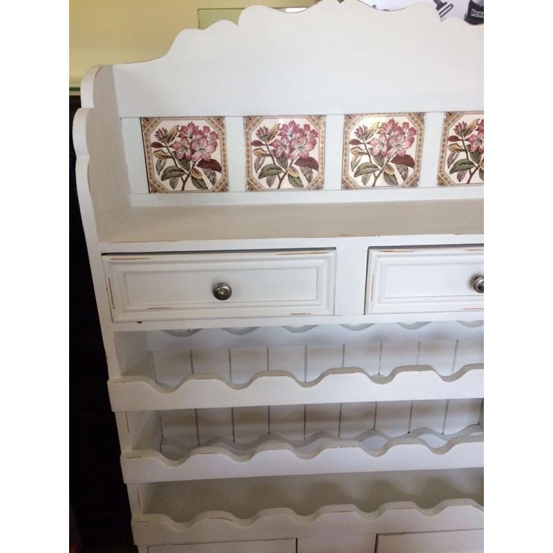 Rustic Solid Pine Wine Rack /Dresser (Can Deliver)
