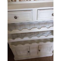Rustic Solid Pine Wine Rack /Dresser (Can Deliver)