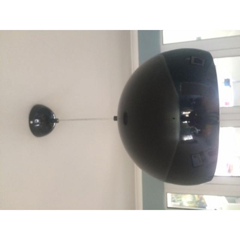 John Lewis White Lamps x 2, Black Pendant Lights x 2, 1 x John Lewis Wall Light