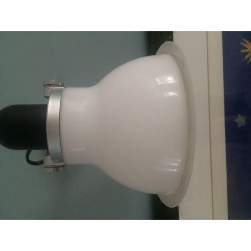 John Lewis White Lamps x 2, Black Pendant Lights x 2, 1 x John Lewis Wall Light