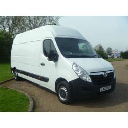 2012 12 VAUXHALL MOVANO 2.3DCI LWB EXTRA HIGH ROOF RARE VAN EURO 5 MUST SEE