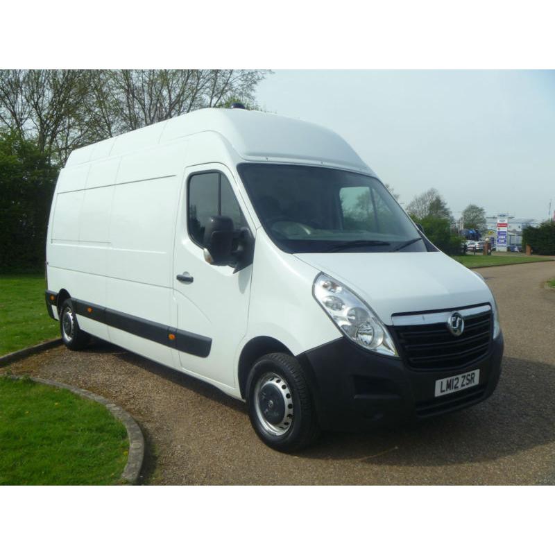 2012 12 VAUXHALL MOVANO 2.3DCI LWB EXTRA HIGH ROOF RARE VAN EURO 5 MUST SEE