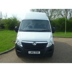 2012 12 VAUXHALL MOVANO 2.3DCI LWB EXTRA HIGH ROOF RARE VAN EURO 5 MUST SEE