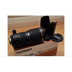 NIKON FIT TAMRON 70-200mm F2.8 FAST TELEPHOTO ZOOM LENS