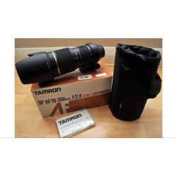 NIKON FIT TAMRON 70-200mm F2.8 FAST TELEPHOTO ZOOM LENS