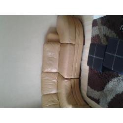 leather corner suite