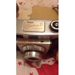 Retro cameras x2 voighander vitoret & kodak colorsnap 35