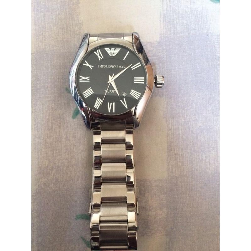 Armani auto watches