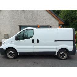 Vauhall Vivaro 2007 -PART-X for 125cc motocross/Big camper/Transit/Iveco/Movano