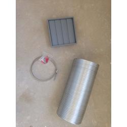 Manrose 6" cooker hood venting kit