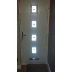 Composite front door
