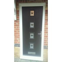 Composite front door