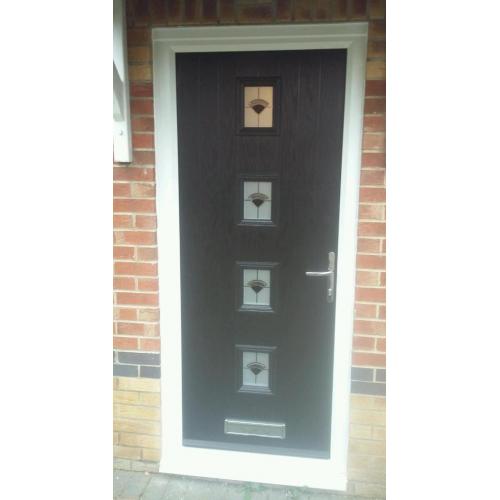 Composite front door