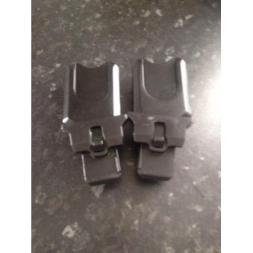 Joie chrome maxi cosi car seat adaptors