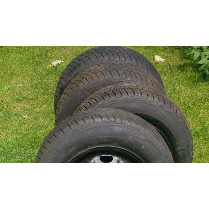 Vw polo tyres and wheels