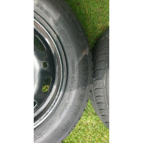 Vw polo tyres and wheels