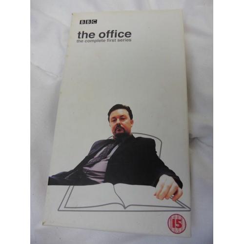 BBC THE OFFICE boxed complete first series PAL VHS video