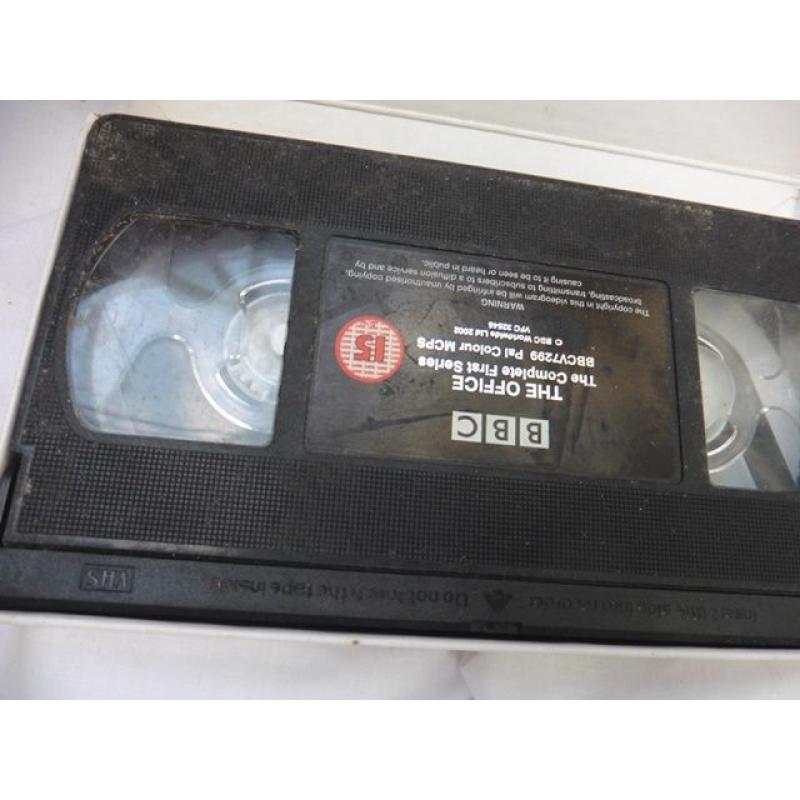 BBC THE OFFICE boxed complete first series PAL VHS video