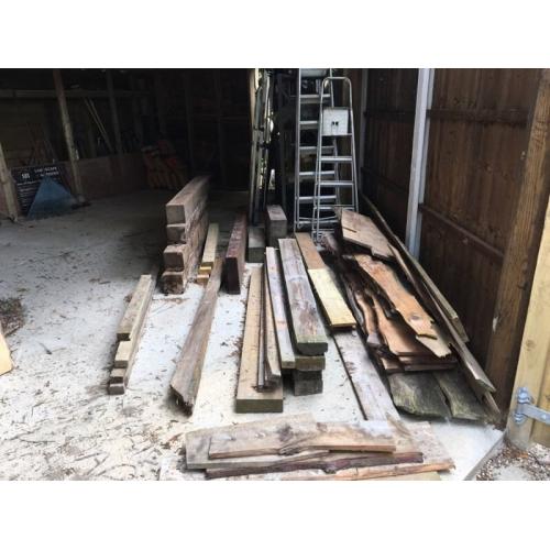 Mixed timber job Lott collection Horley Surrey
