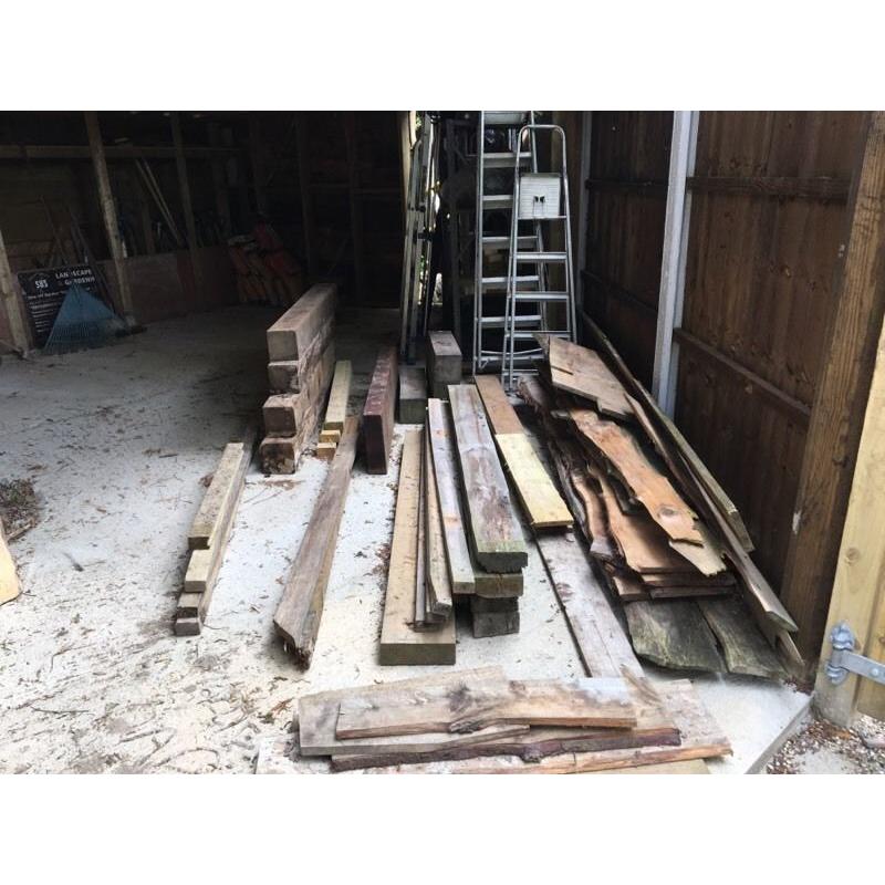 Mixed timber job Lott collection Horley Surrey