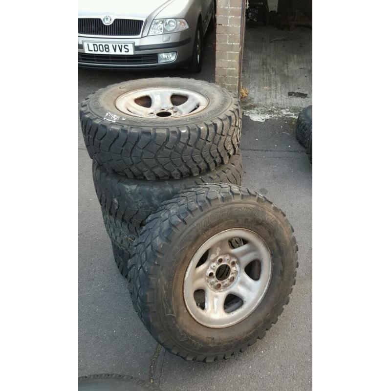 13 x Jeep wheels CHEAP!!