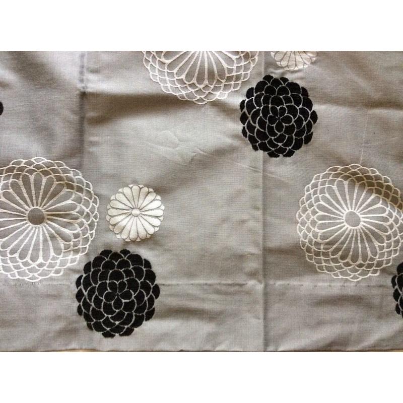 Pair of John Lewis silver/grey eyelet curtains, excellent condition