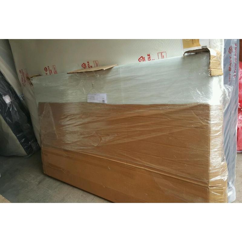 X Catalogue return leather double bed