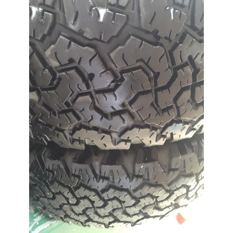 BF GOODRICH TYRES 265 70 16 x4 ALL TERRAIN