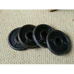25kg of free weights and bars