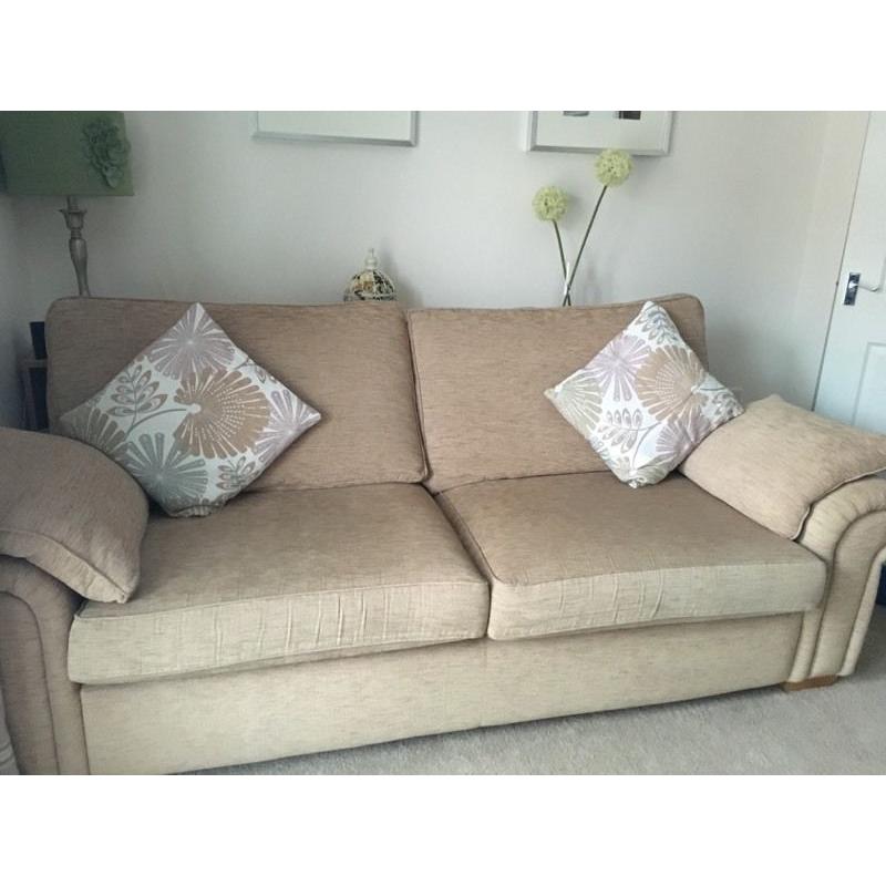 3 seater sofa and 2 seater with sofa bed