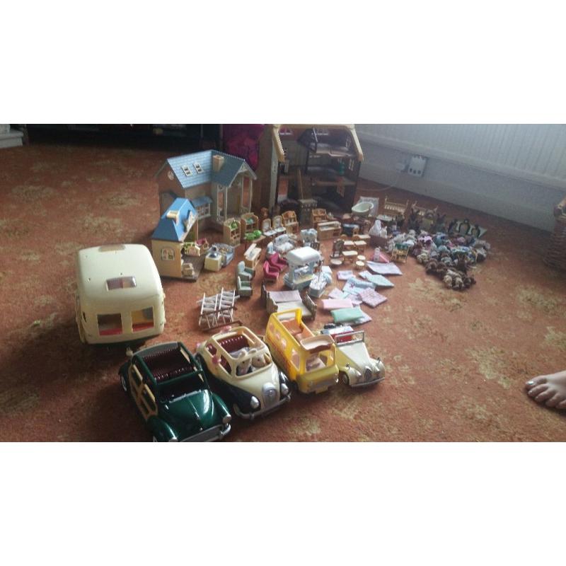 Sylvanian familys joblot