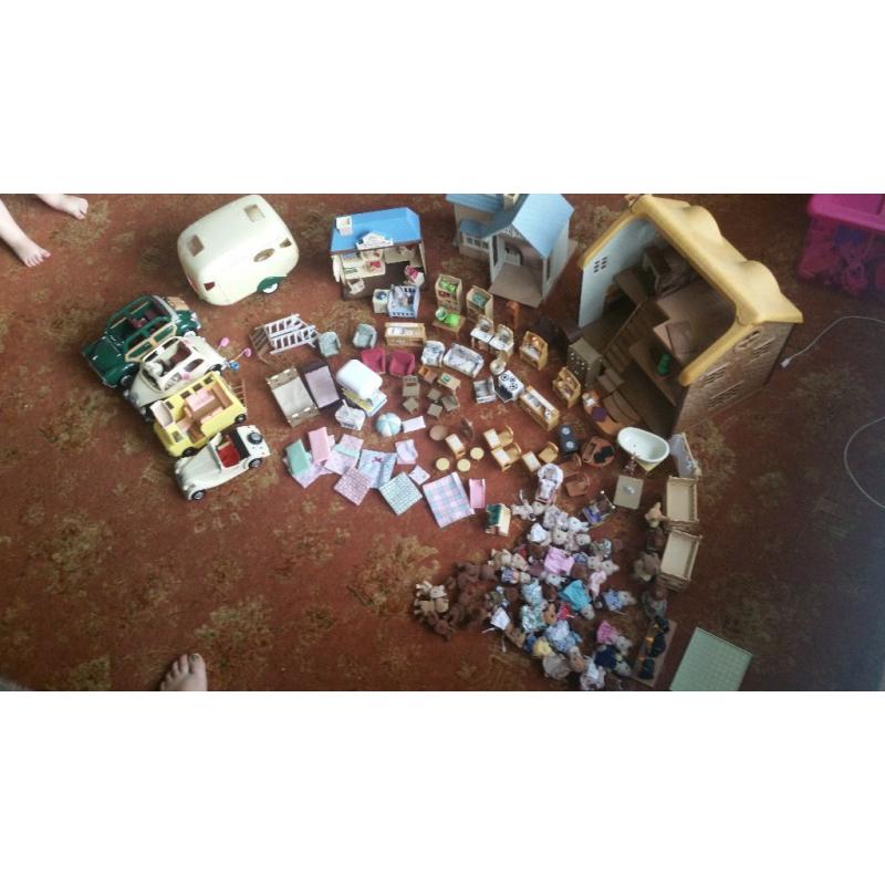 Sylvanian familys joblot