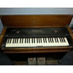 Old Metzler harmonium