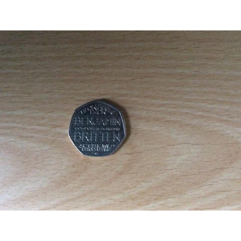 Rare 50p coin