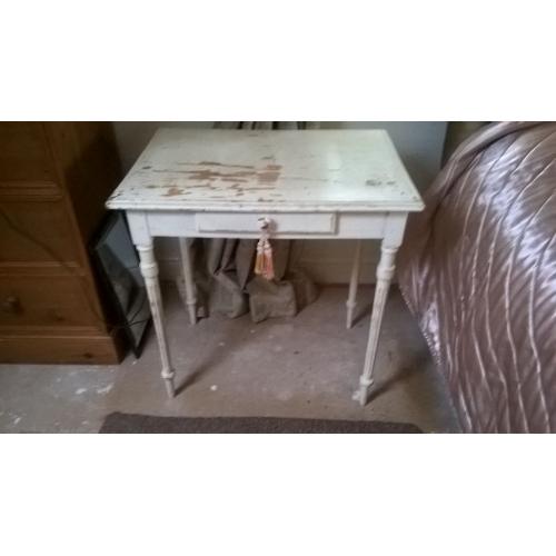 Shabby Chic Cream Table.