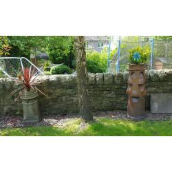 2 x chimney pots