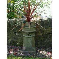 2 x chimney pots