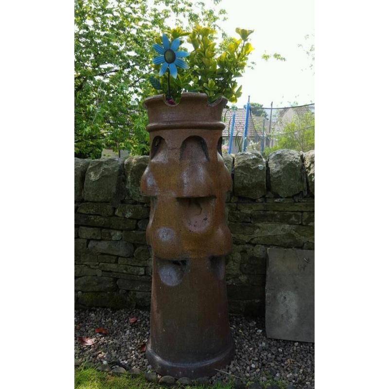 2 x chimney pots