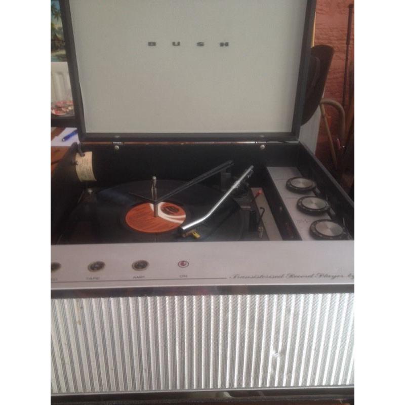 Sixties Record Player in Good Working Order