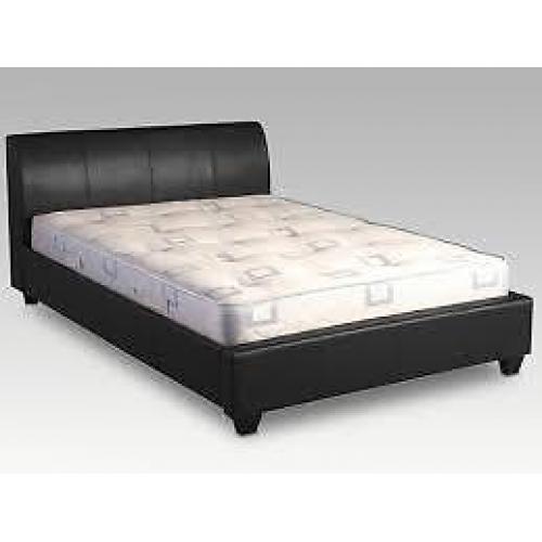 double bed and mattress - brand new - delivered - king size TV bed - new