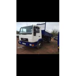 Man 7.5 ton tipper