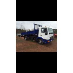 Man 7.5 ton tipper