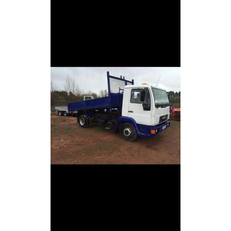 Man 7.5 ton tipper