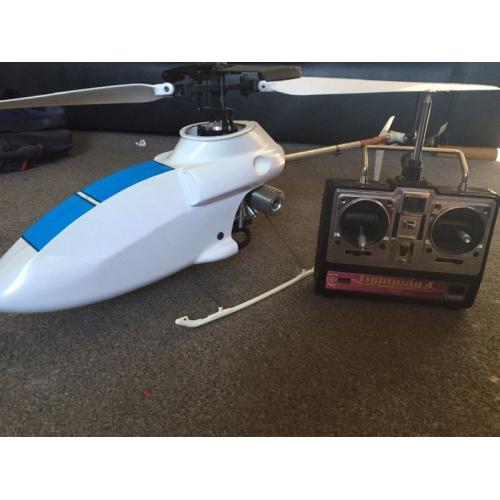 RC nitro helicopter