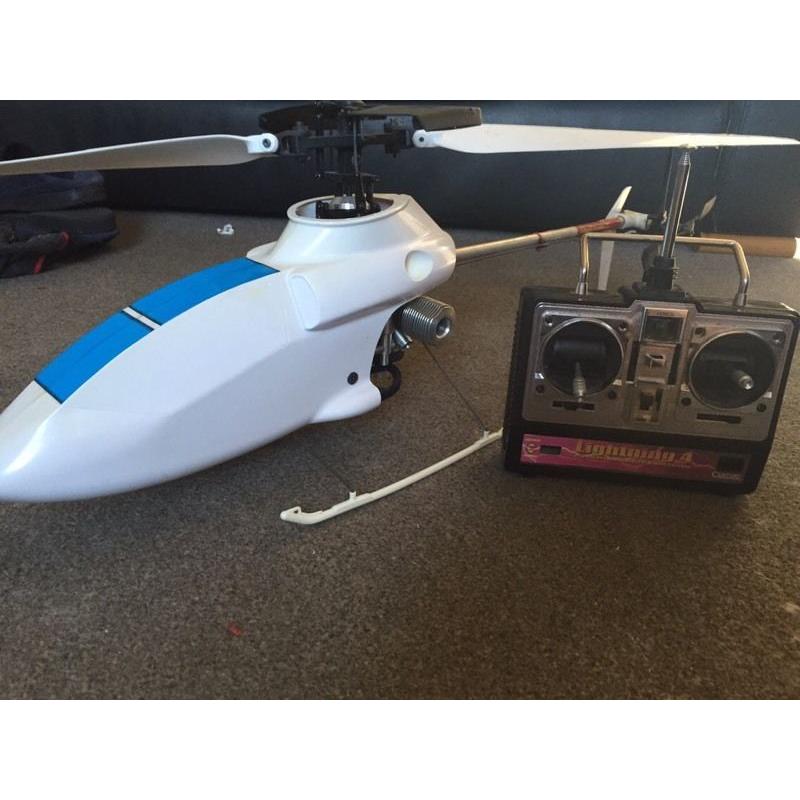 RC nitro helicopter